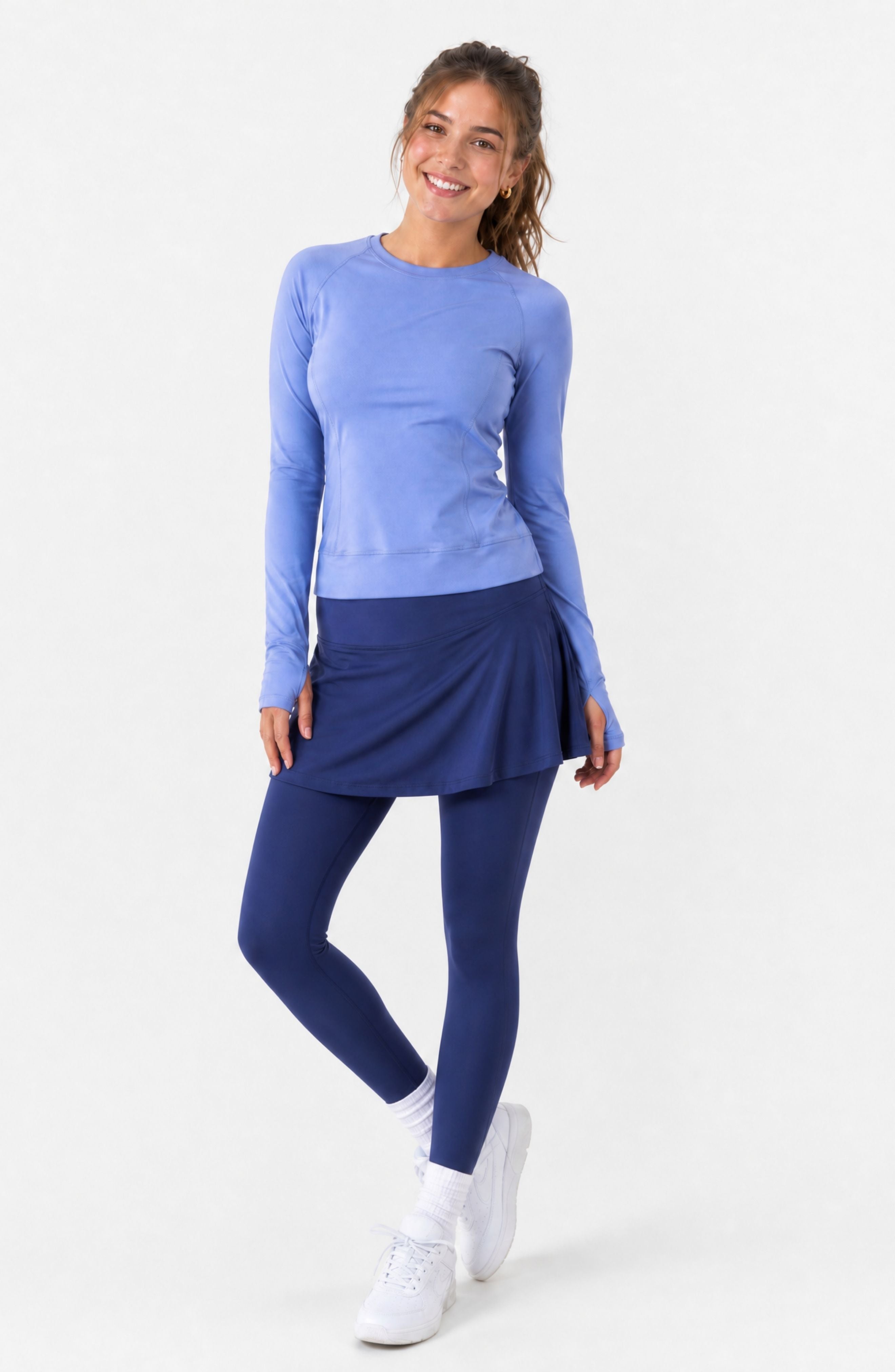 Love All Skeggings (TM) Women's Ainsley Skirted Leggings