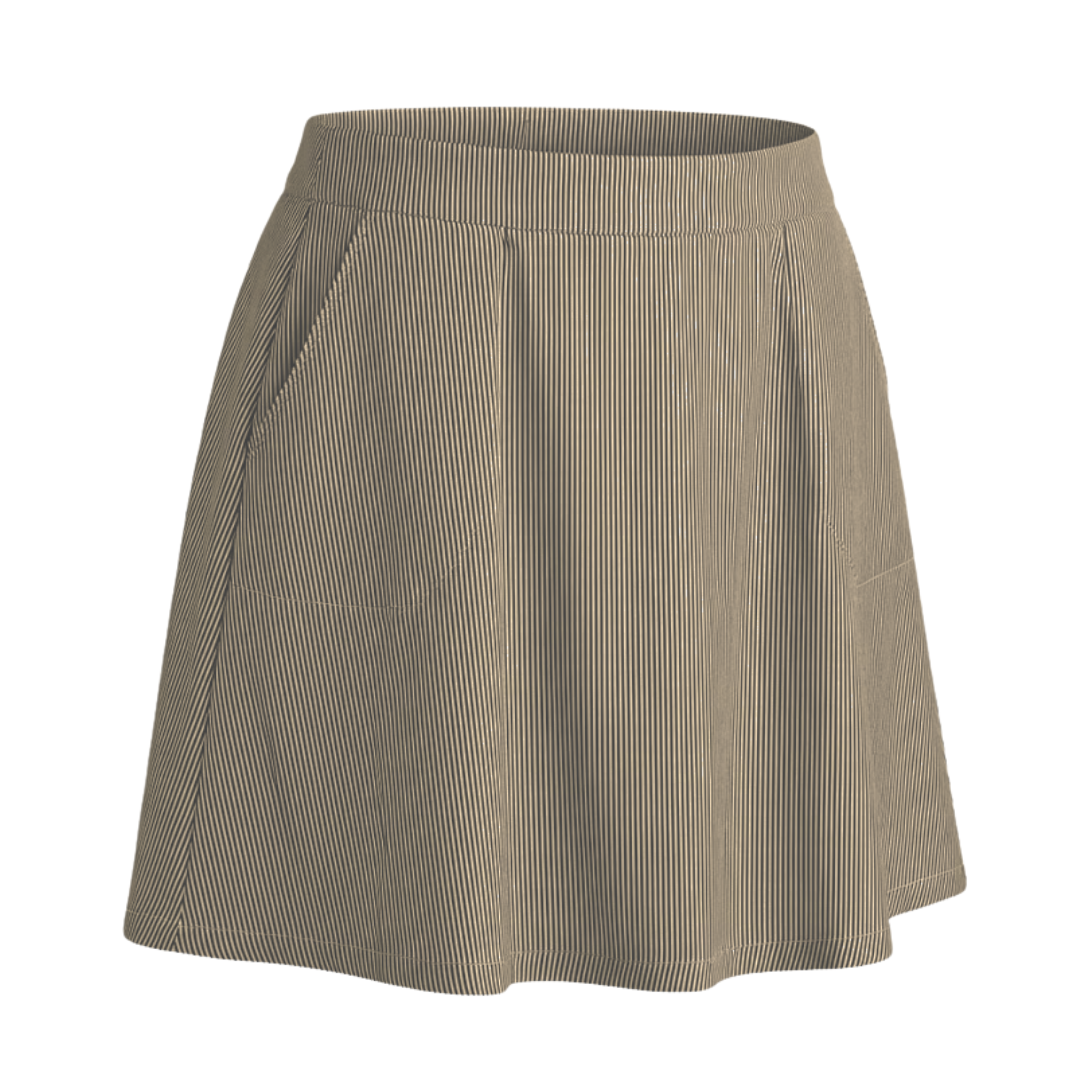 Annika Golf Skirt Striped