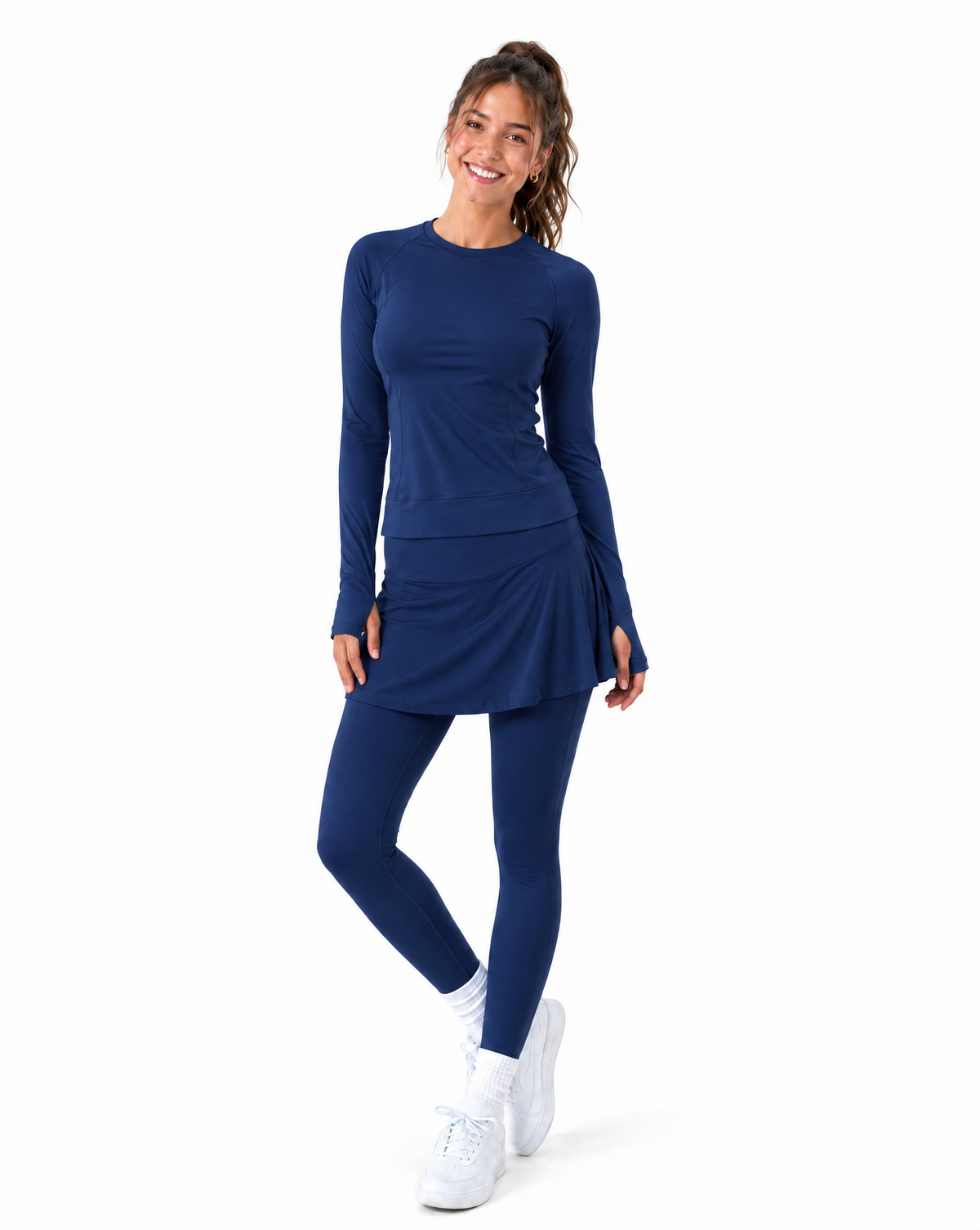 Love All Skeggings (TM) Women's Ainsley Skirted Leggings