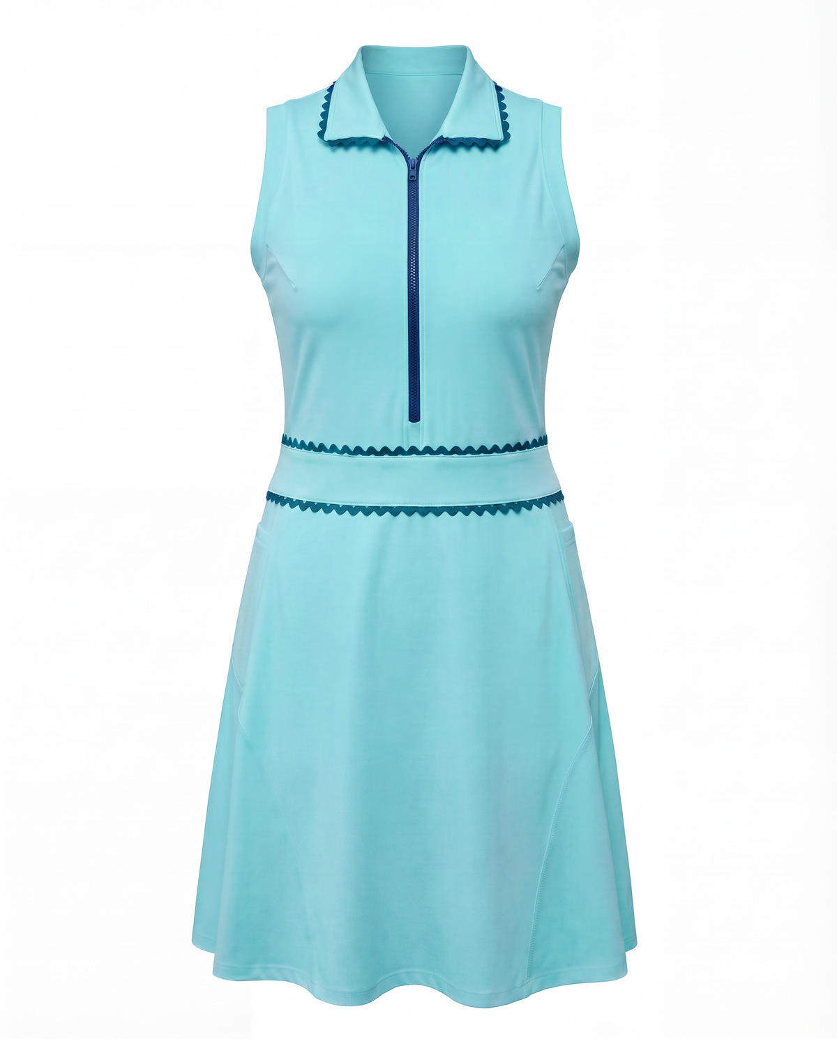 Laura Solid Resort Golf Dress