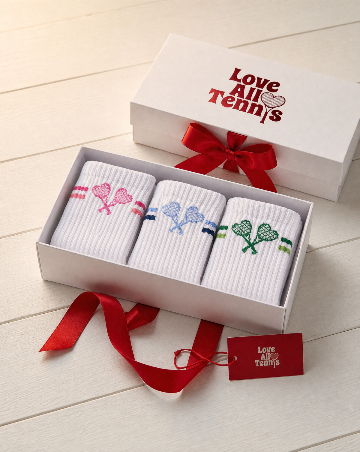 Love All Tennis Resort Sock Bundle