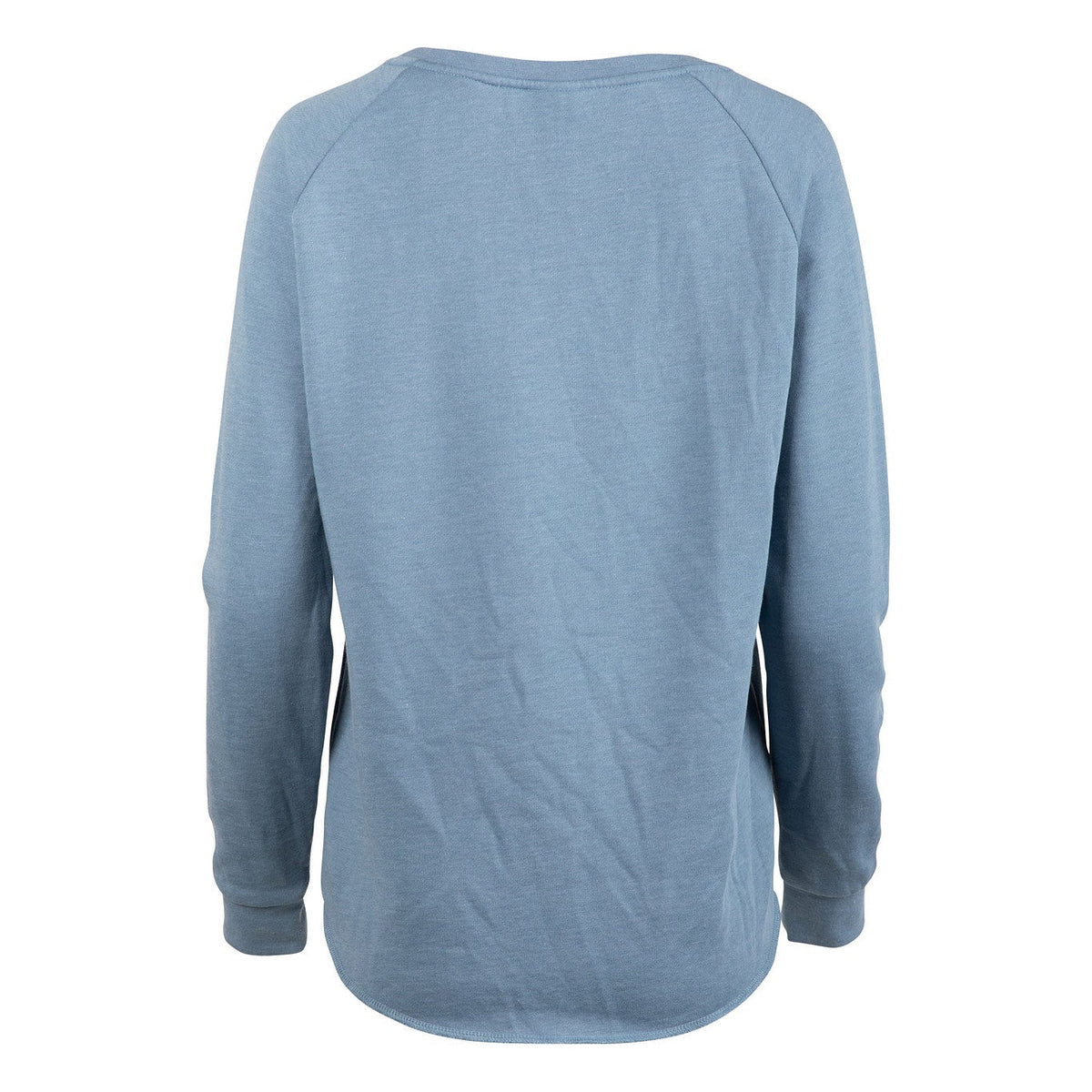 Blue sweatshirt on a white background