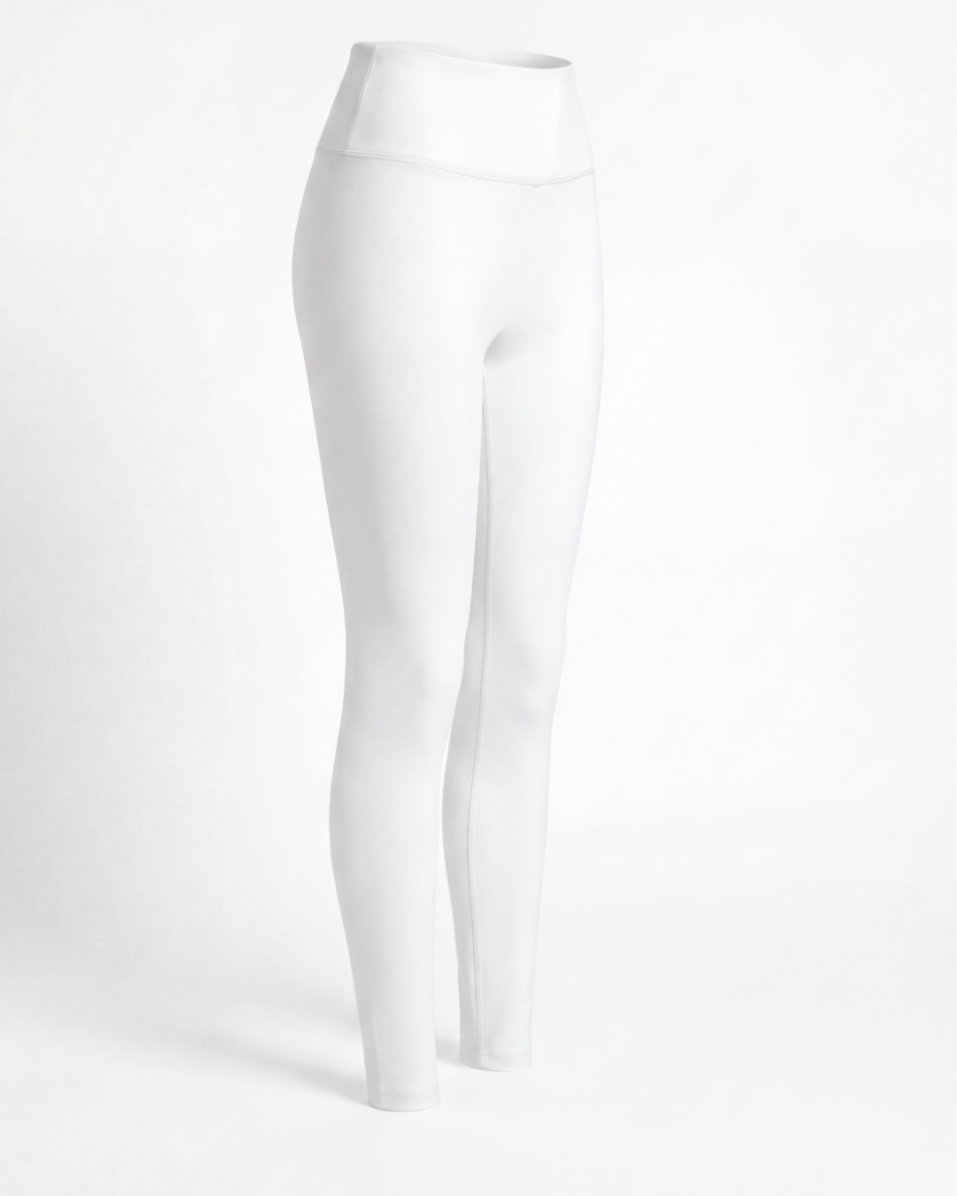 White leggings on a white background