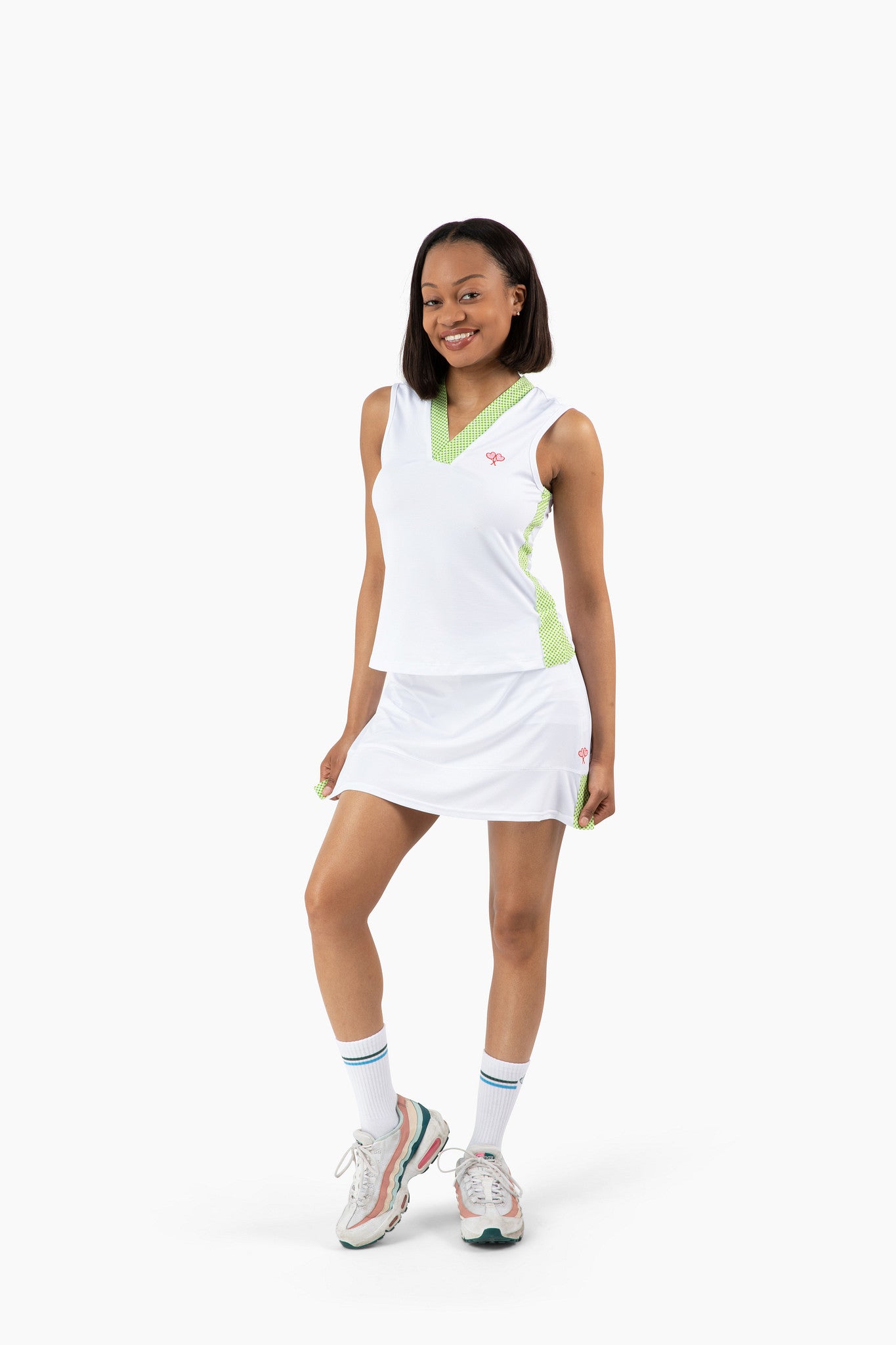 Love All Tennis Women's Tracy Top Gingham