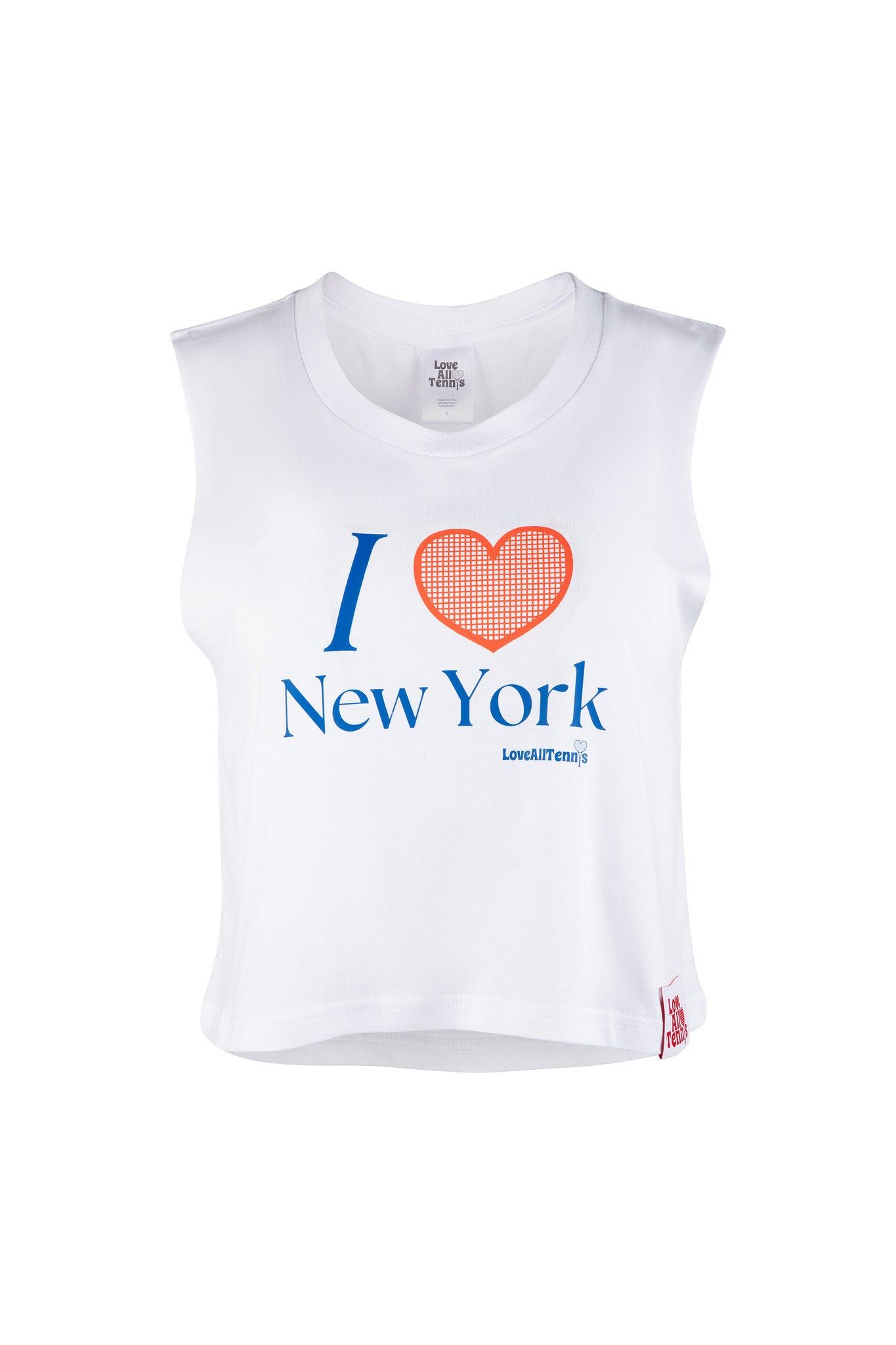 Love All Tennis Women's New York Cropped Tank