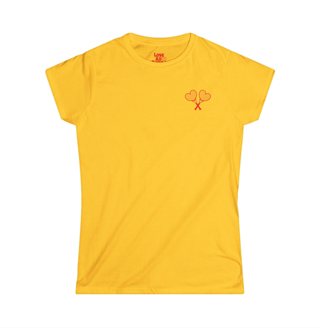 Love All Tennis Women's Heart Logo T-Shirt