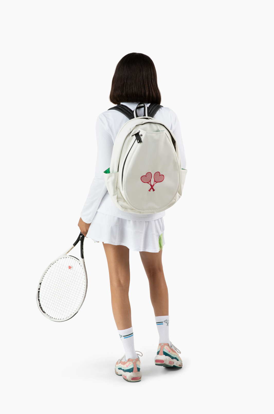 Love All Tennis Bag White