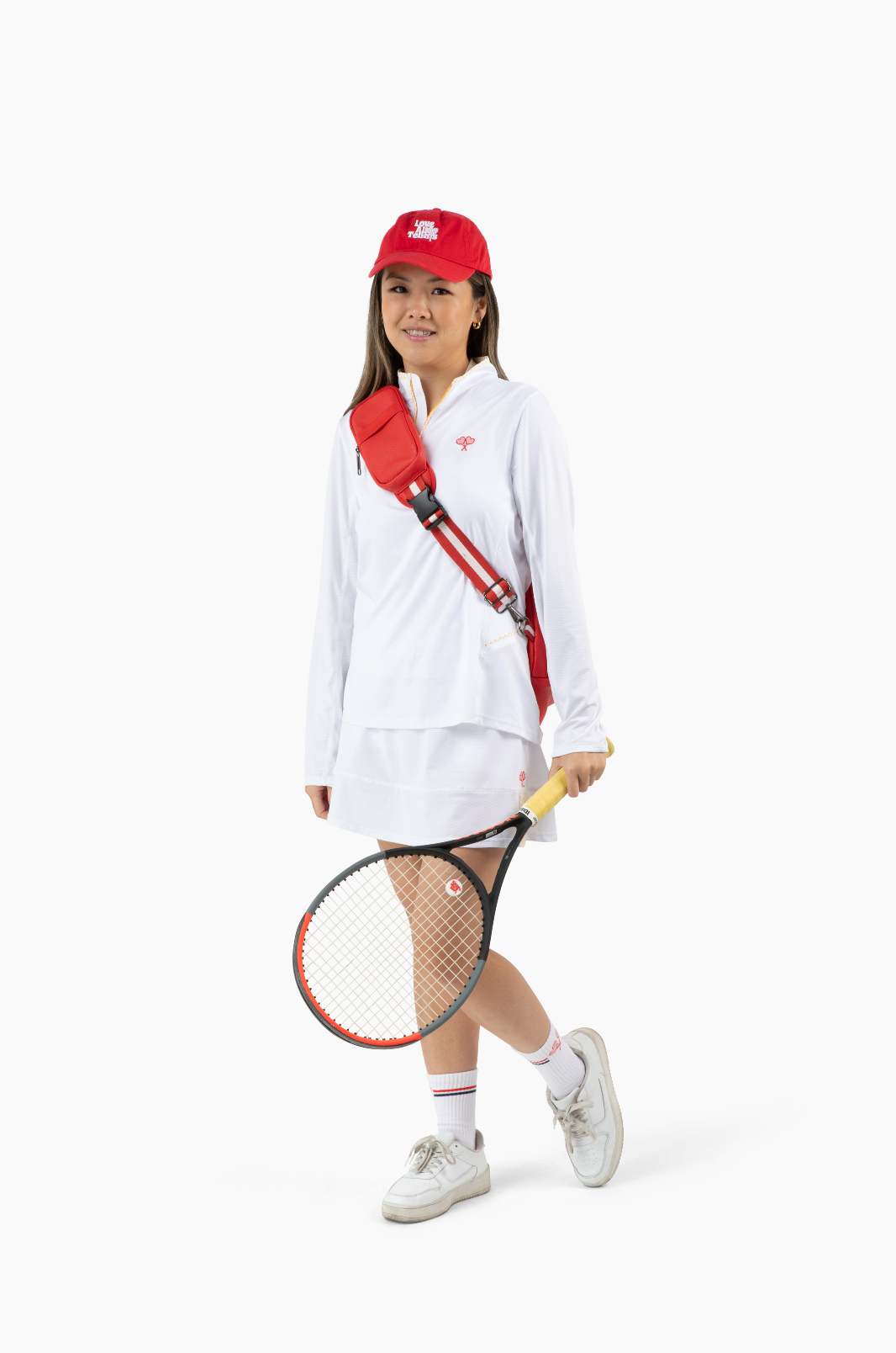 Love All Tennis Pickleball Bag Red