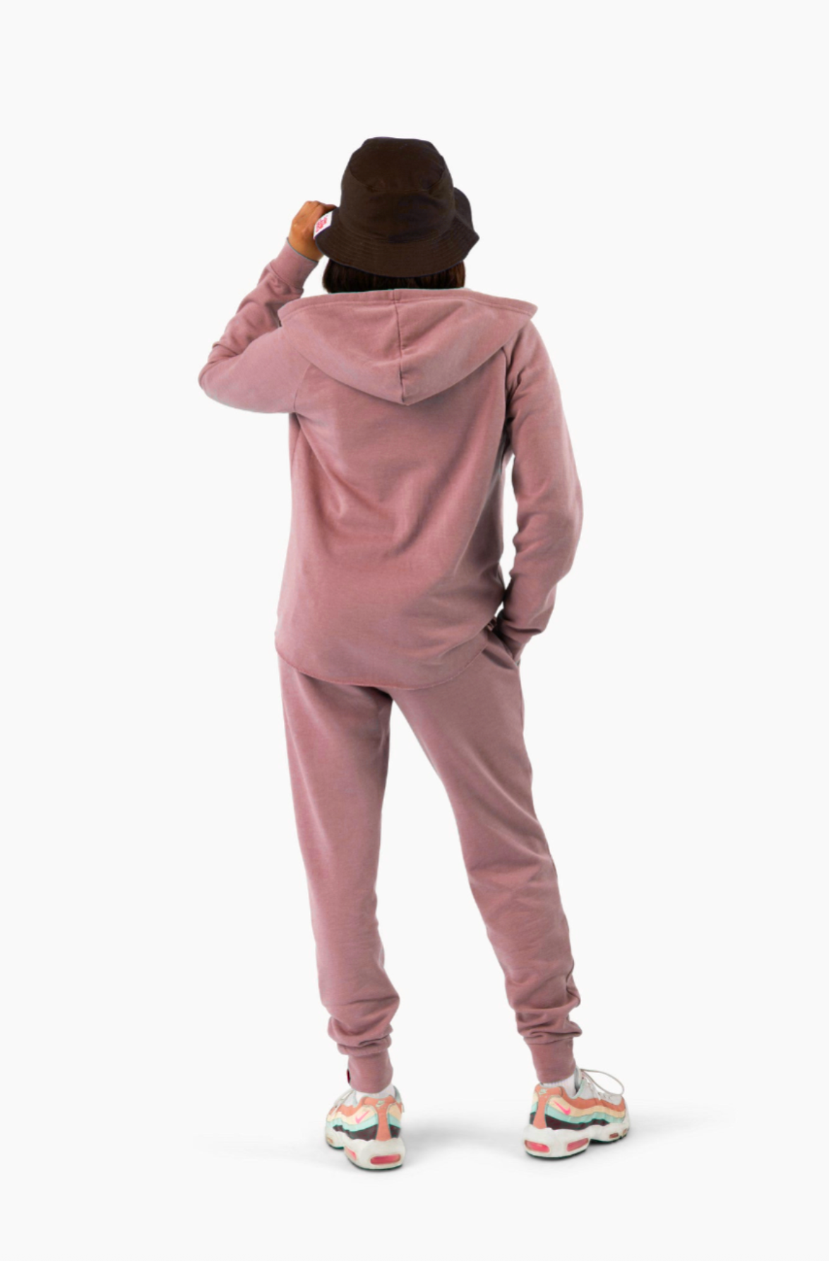 Love All Tennis Women's Courtney Lightweight Wash Zip Hoodie