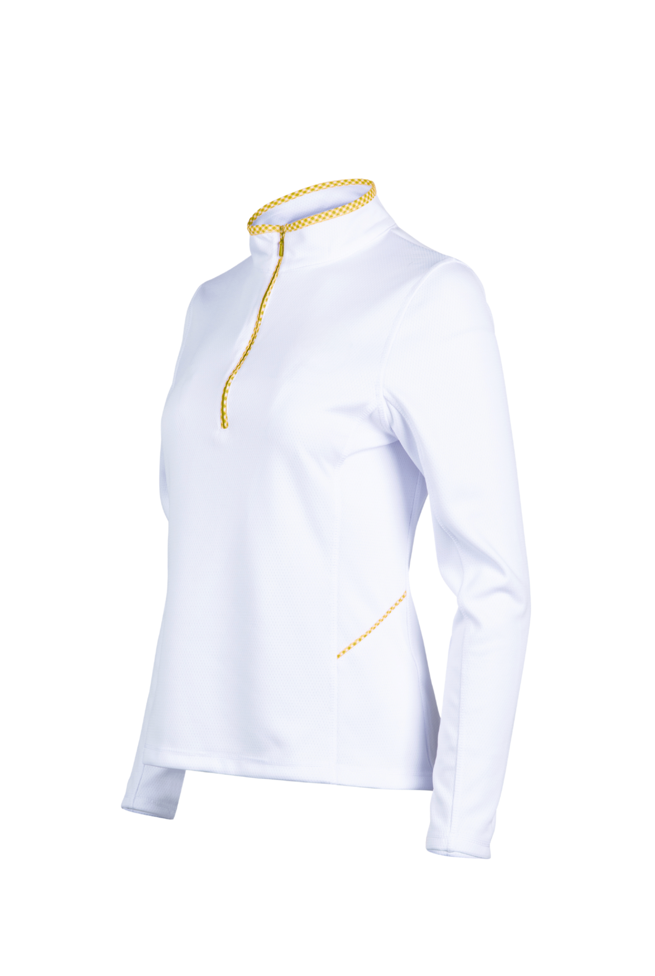 Love All Tennis Women's Tracy 1/4 Zip Jacket Resort Gingham