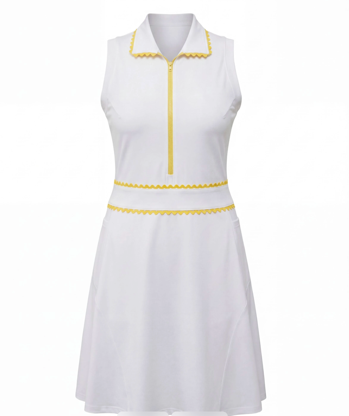 Laura Solid Resort Golf Dress
