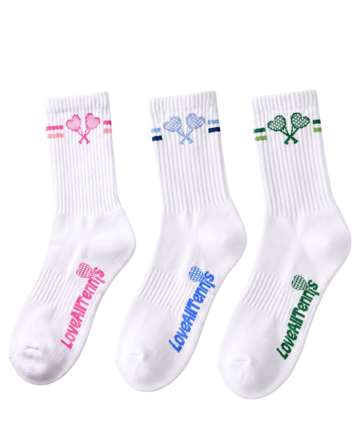 Love All Tennis Resort Sock Bundle
