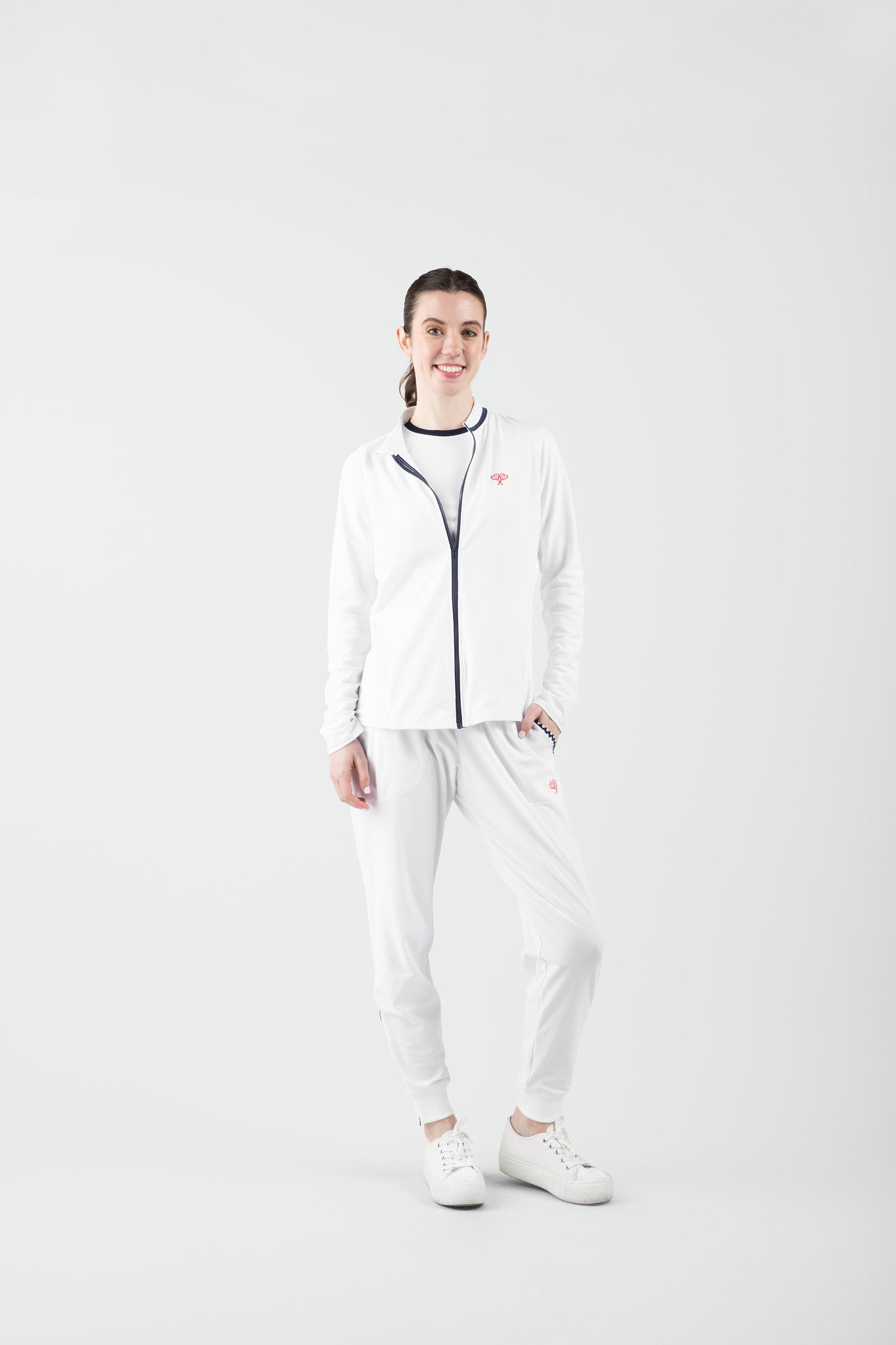 Love All Tennis Women's Gabriela Zipper Pant