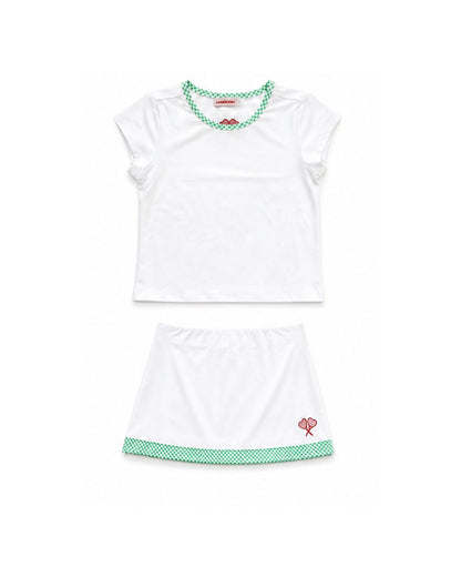 Love All Littles Scarlett Tennis Top