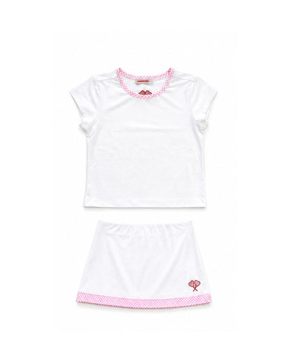 Love All Littles Scarlett Tennis Top