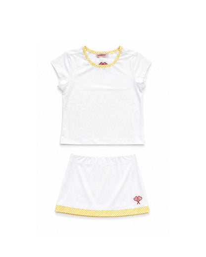 Love All Littles Scarlett Tennis Top