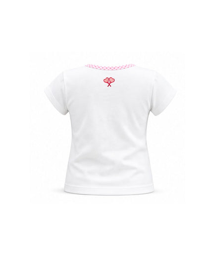 Love All Littles Scarlett Tennis Top