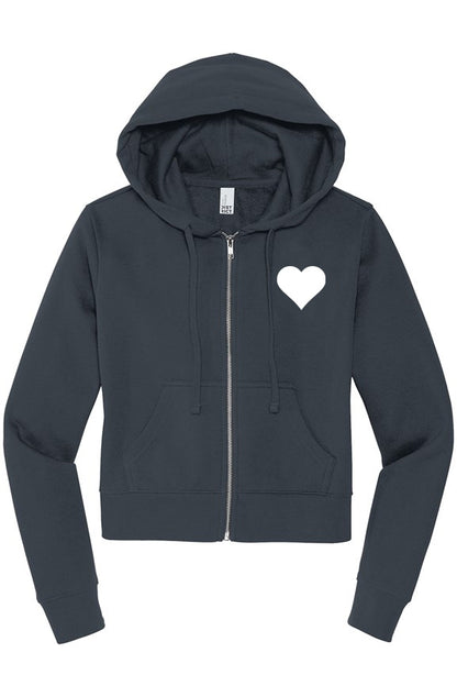 Love All Womens Zip Hoodie