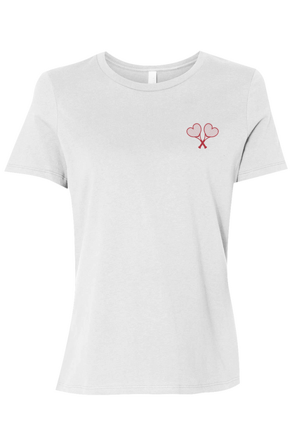 Women’s Love All Tennis Logo Relaxed Jersey Tee