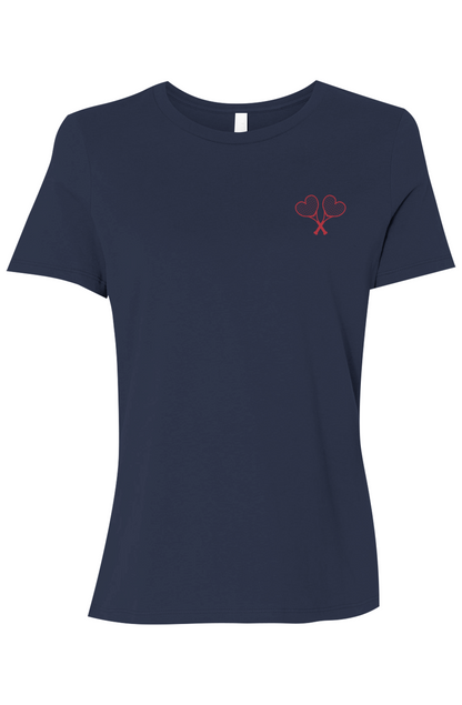 Women’s Love All Tennis Logo Relaxed Jersey Tee