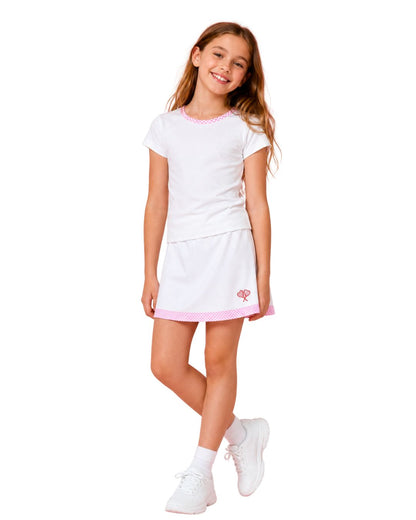 Love All Littles Scarlett Tennis Skort