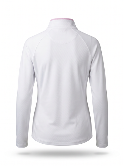 Love All Tennis Women's Tracy 1/4 Zip Jacket Stripes