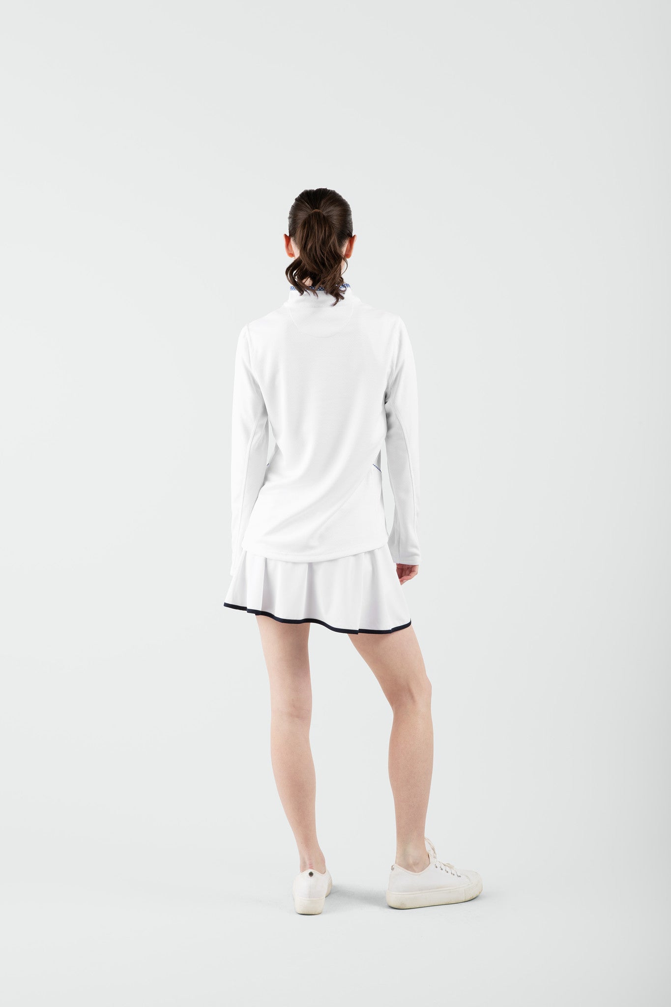 Love All Tennis Women's Tracy 1/4 Zip Jacket Gingham