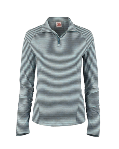 Striped long-sleeve shirt on a white background