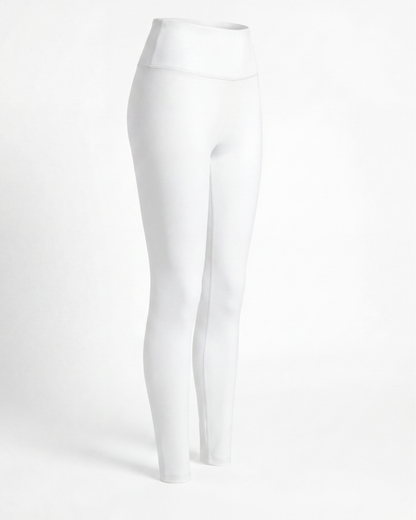 White leggings on a white background