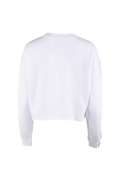 Love All Tennis Women's Lightweight Cropped Crew Pullover