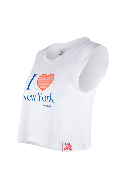 Love All Tennis Women's New York Cropped Tank