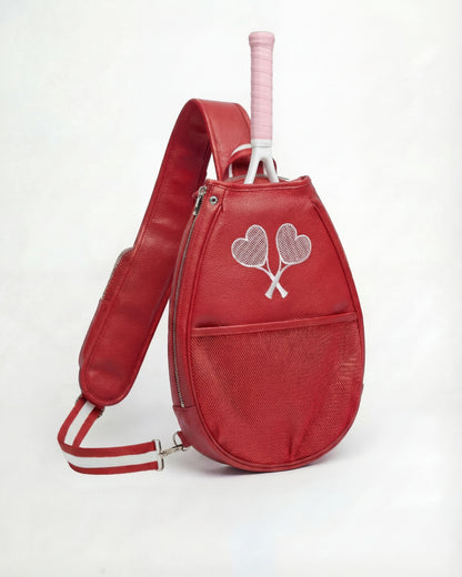 Love All Tennis Sling Backpack