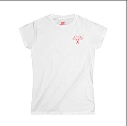 Love All Tennis Women's Heart Logo T-Shirt