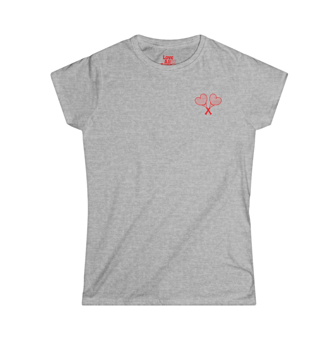 Love All Tennis Women's Heart Logo T-Shirt