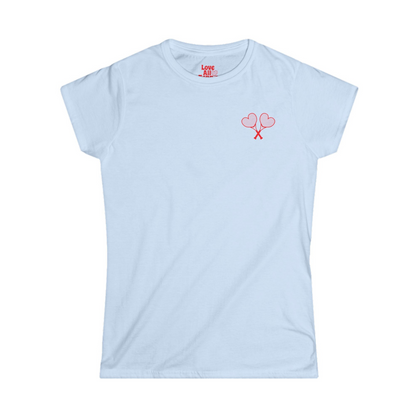 Love All Core Women's Heart Logo T-Shirt