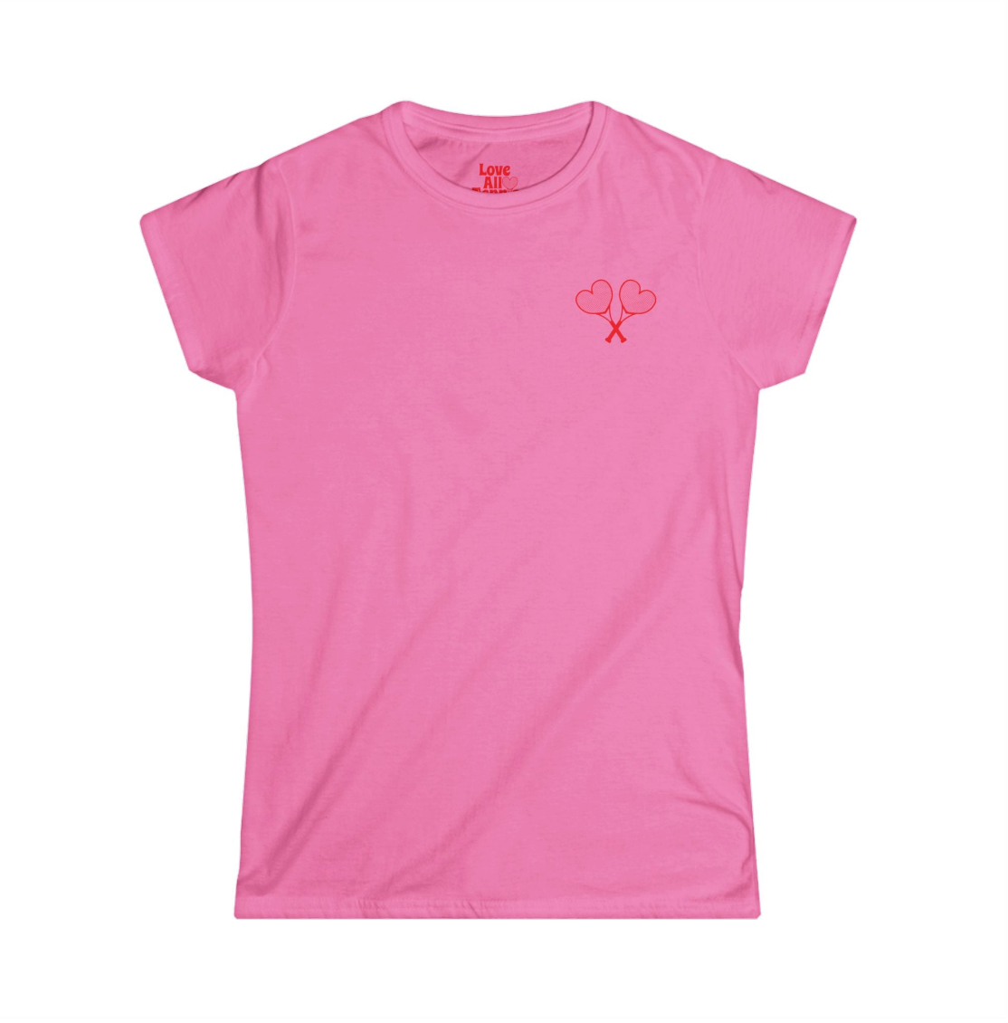 Love All Tennis Women's Heart Logo T-Shirt