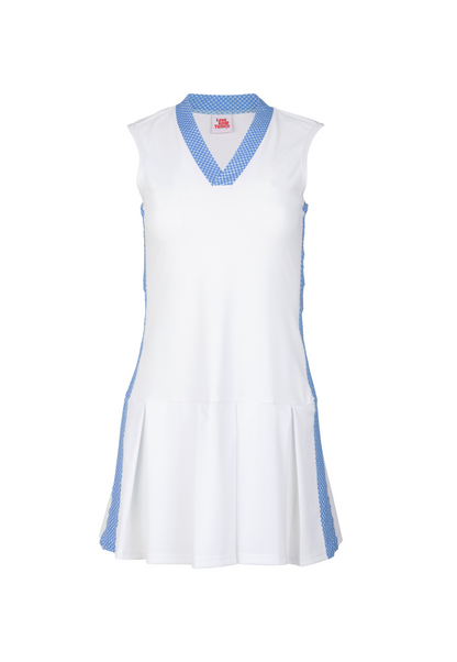 Love All Tennis Women's Tracy Dress Resort Gingham