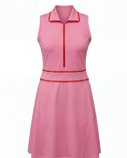 Laura Solid Resort Golf Dress
