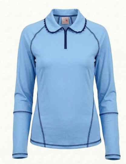 Lillian Solid Resort Golf Top