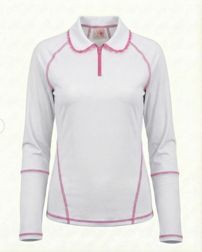 Lillian Solid Resort Golf Top