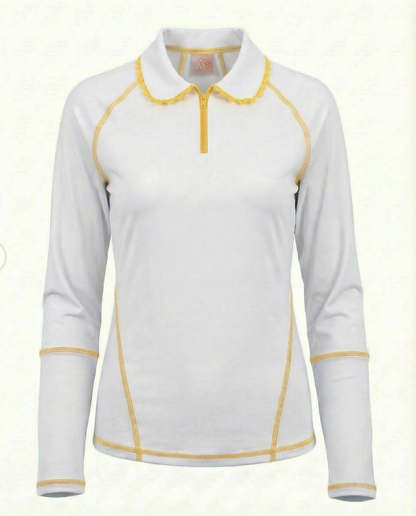 Lillian Solid Resort Golf Top