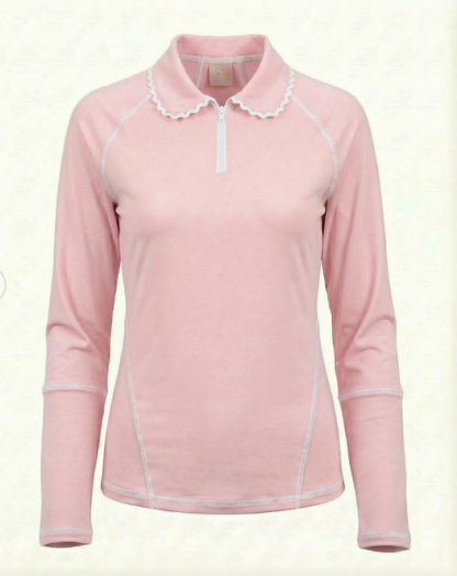 Lillian Solid Resort Golf Top