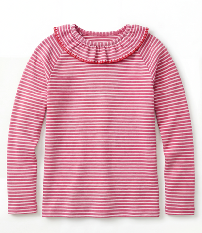 Lillian Littles Ruffle Long Sleeve Top
