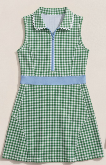 Laura Dress Littles Gingham