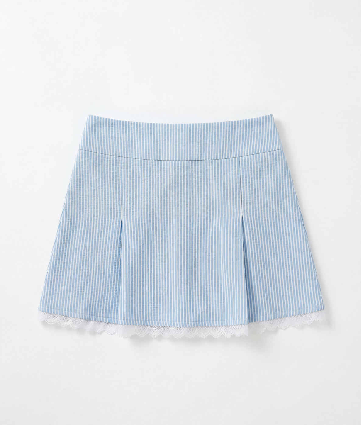 Claire Striped Lace Skirt