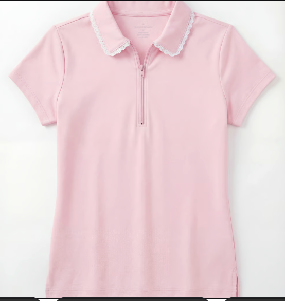 Claire Solid Resort Short Sleeve Golf Top