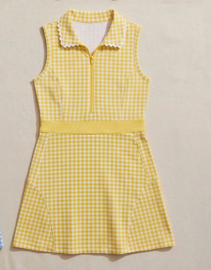 Laura Dress Littles Gingham