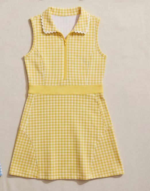 Laura Dress Littles Gingham