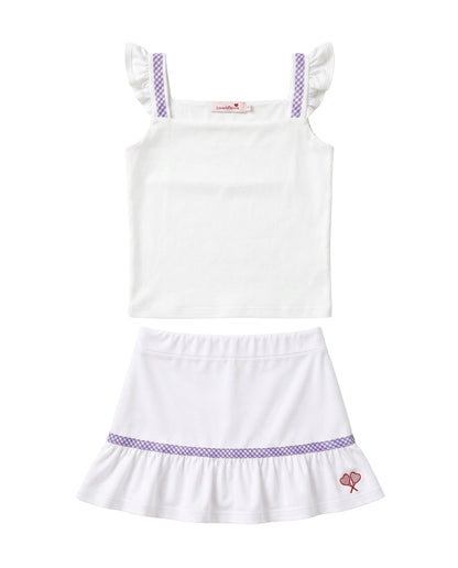 Love All Littles Doris Resort Tennis Top