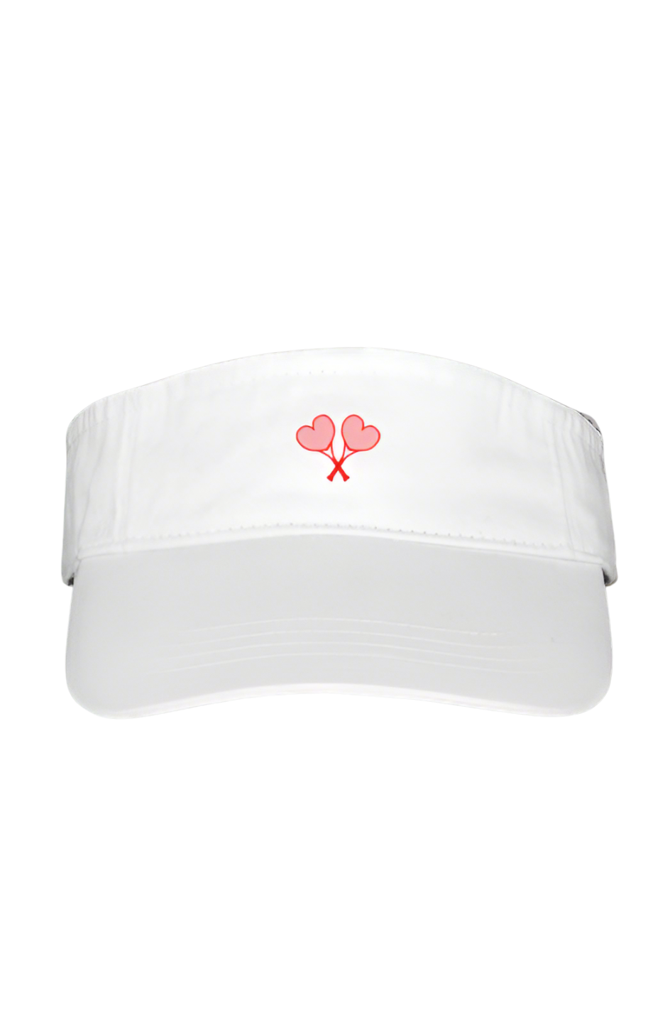 Love All Tennis Crossed Heart Women's Visor